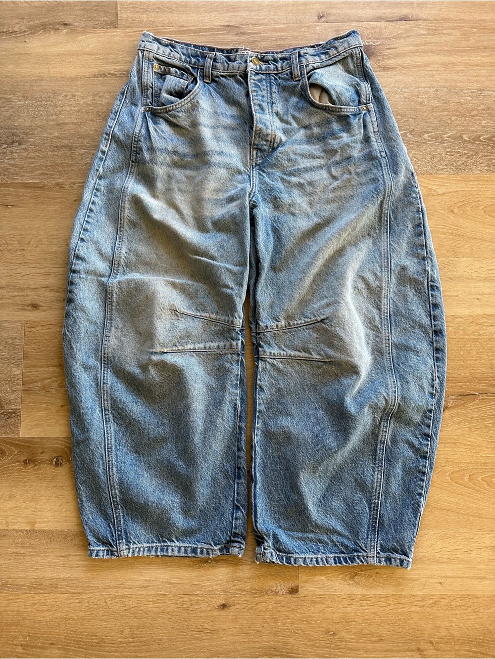 We The Free barrel jeans